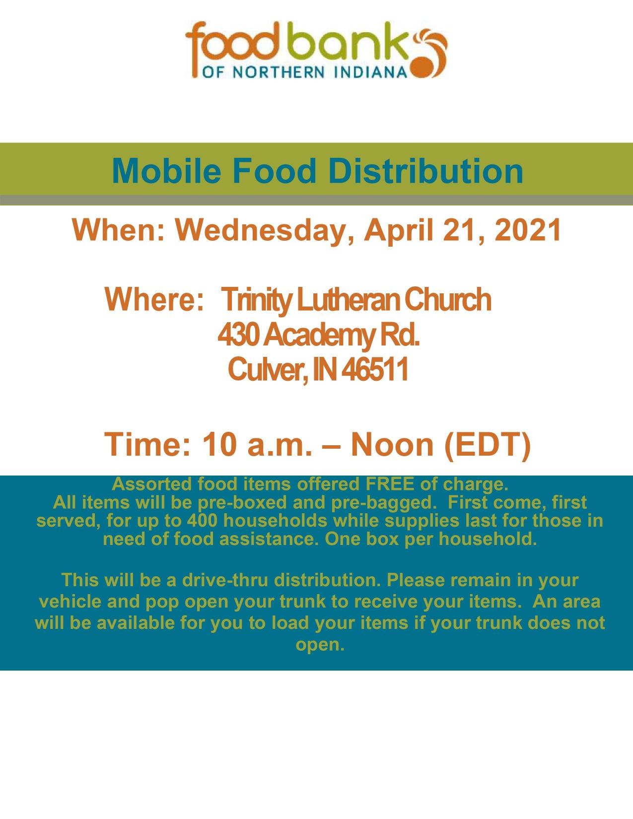 Mobile Food Distribution 4.21