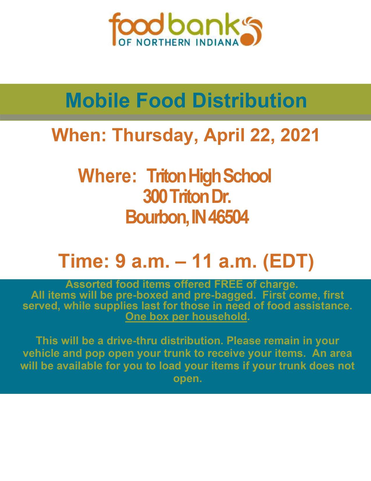 Mobile Food Distribution 4.22