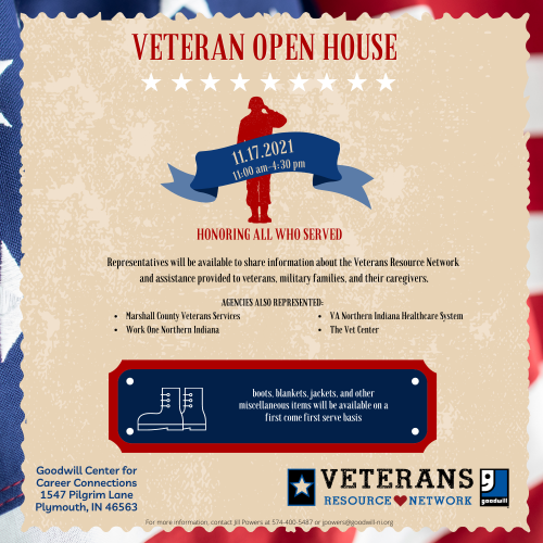 Goodwill Veteran Open House