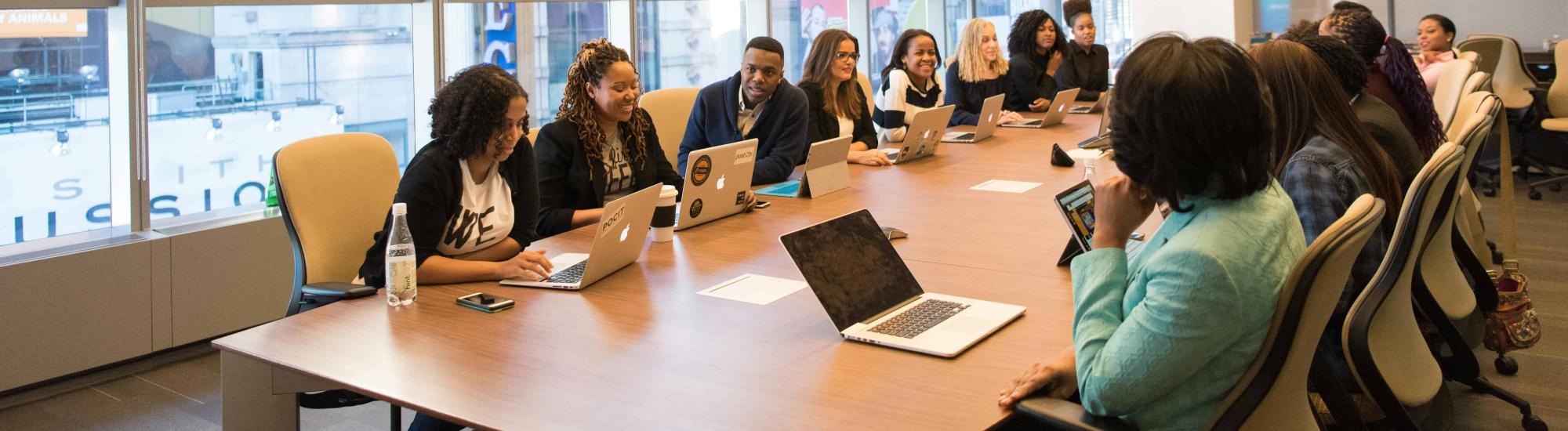 A company is having a meeting