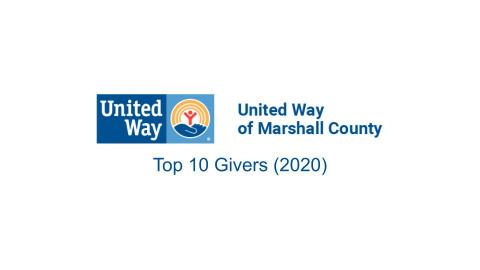 UW Top Ten Givers